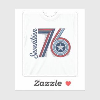 Vintage Seventeen 76 Patriotic Vector Shirt Design