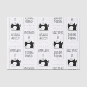 Vintage Sewing Machine Hand Craft Product Tissue Paper