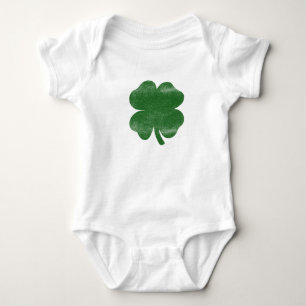 Vintage Shamrock Baby Bodysuit