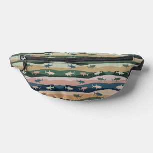 VINTAGE SHARK WAVE BUM BAGS