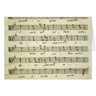 Vintage Sheet Music, Antique Musical Score 1810