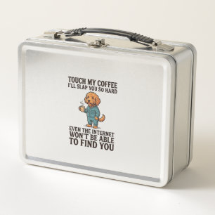 Vintage Sheltie Dog I Love My Bruiser Retro Design Metal Lunch Box