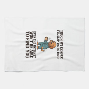 Vintage Sheltie Dog I Love My Bruiser Retro Design Tea Towel