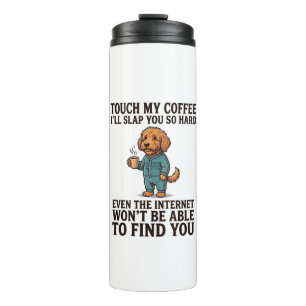 Vintage Sheltie Dog I Love My Bruiser Retro Design Thermal Tumbler