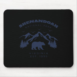 Vintage Shenandoah National Park For Kids Hiking C Mouse Pad