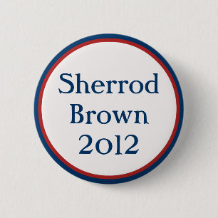 Vintage Sherrod Brown Button