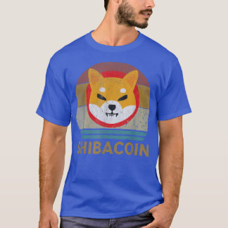 Vintage Shibacoin Miner Shiba Inu Coin T-Shirt