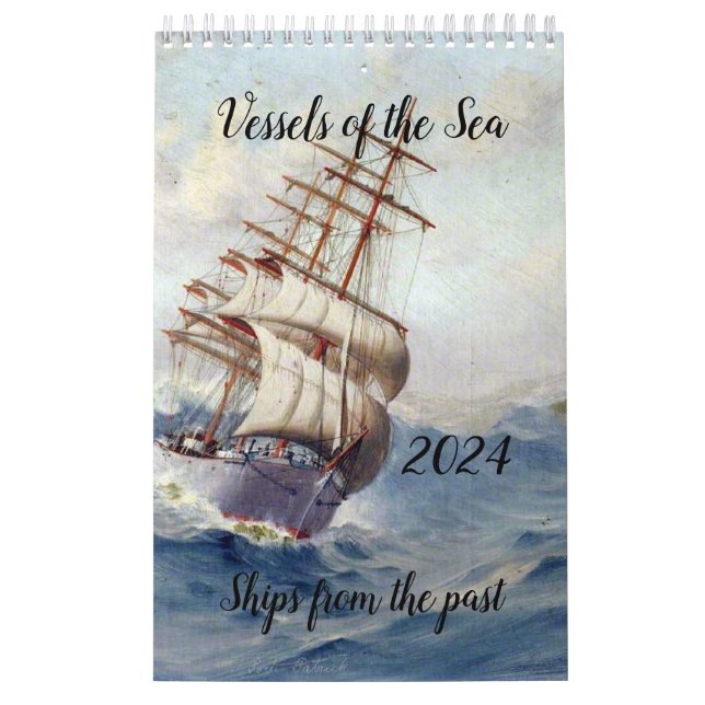 Vintage Ships Calendar (Cover)