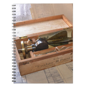 Vintage Ship's Log Notebook