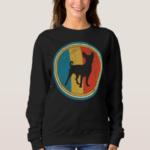 Vintage Shorthaired Chihuahua Distressed Sweatshirt