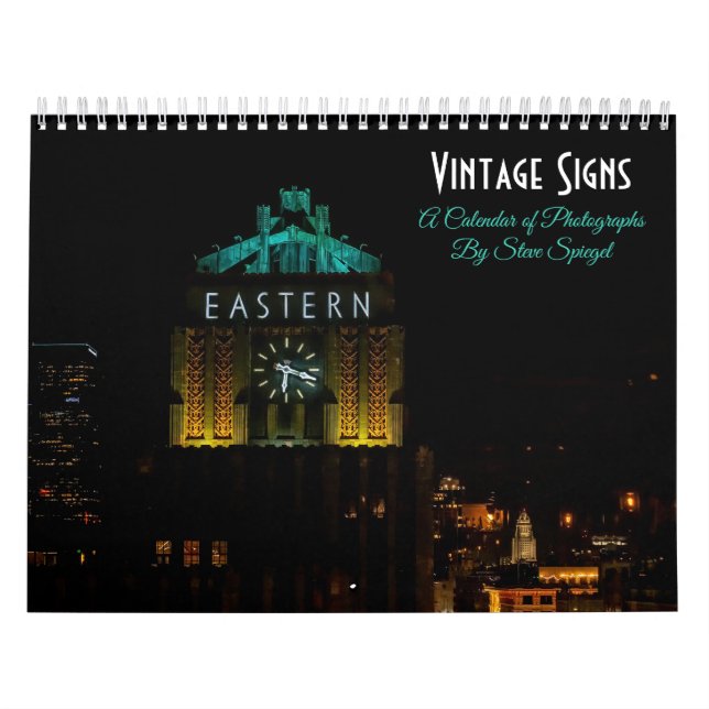 Vintage Signs - a calendar of photographs (Cover)