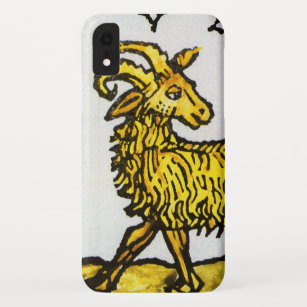 Vintage Signs of the Zodiac, Aries the Ram iPhone XR Case