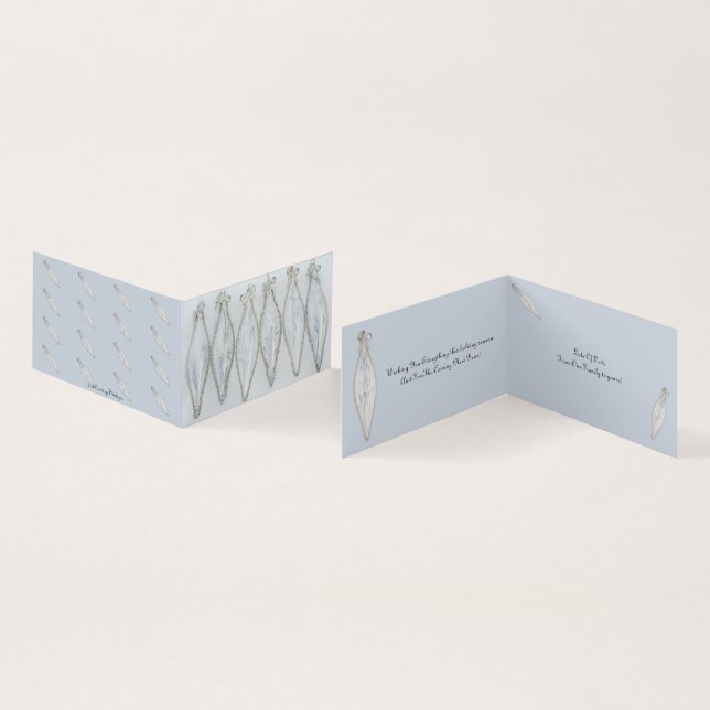 Vintage silver glass Christmas ball retro holiday (Inside and Outside)