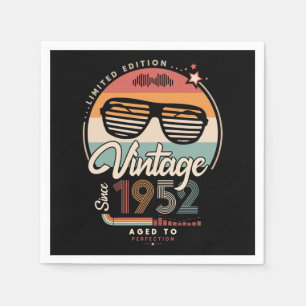 Vintage since 1952 napkin