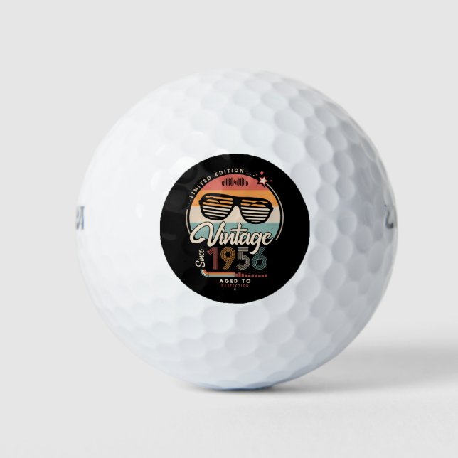Vintage since 1956 golf balls (Front)