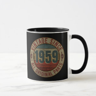 VINTAGE SINCE 1959 ALL ORIGINAL PARTS MUG