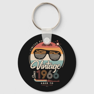 Vintage since 1966 key ring