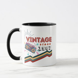 Vintage since 1967 Nostalgic & Vintage Music Mug