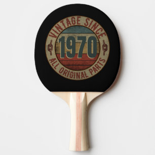 VINTAGE SINCE 1970 ALL ORIGINAL PARTS. PING PONG PADDLE