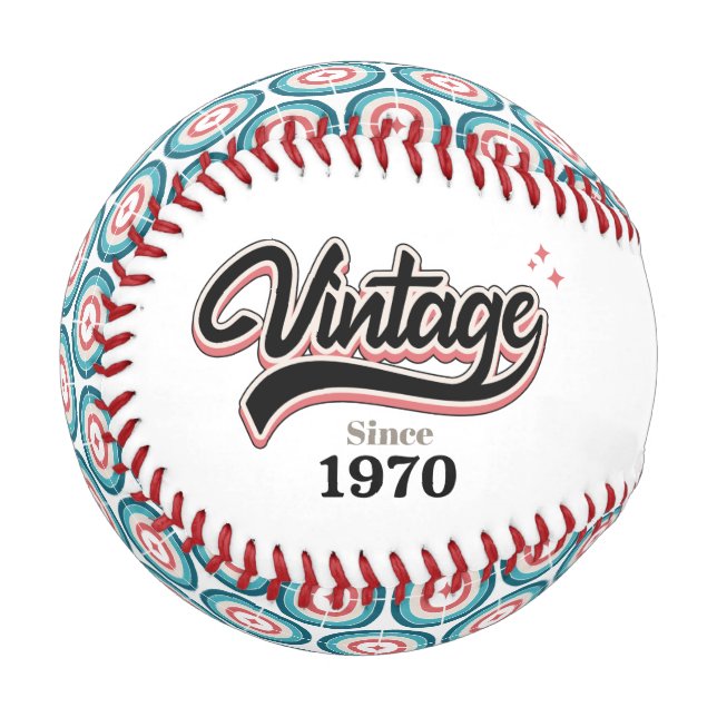 Vintage since - 1970 baseball (Front Left)