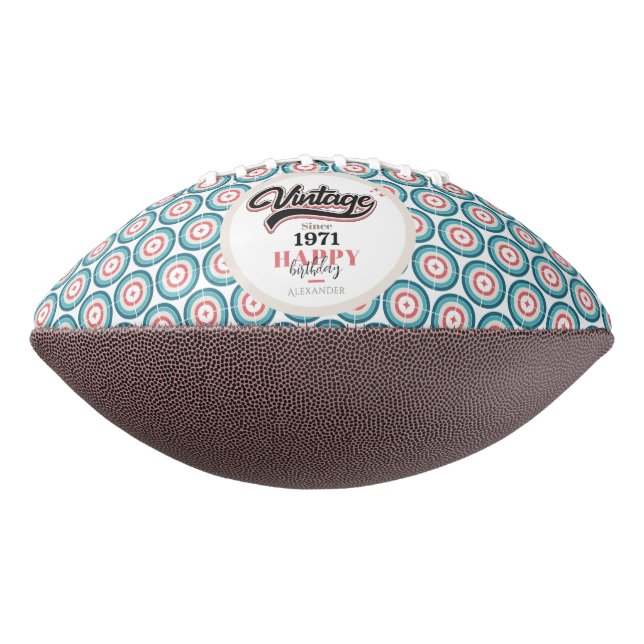 Vintage since - 1971 football (Rotated 270)