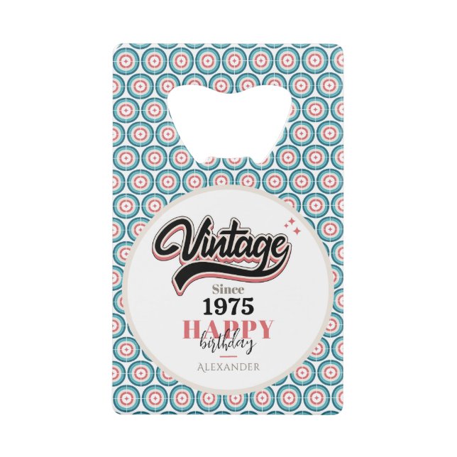 Vintage since - 1975 (Front)