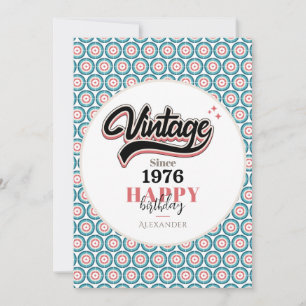 Vintage since - 1976 holiday card