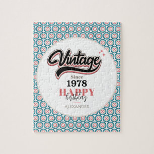 Vintage since - 1978 jigsaw puzzle