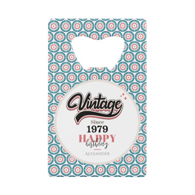 Vintage since - 1979 (Front)