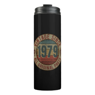 VINTAGE SINCE 1979 ALL ORIGINAL PARTS. THERMAL TUMBLER