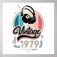 Vintage since 1979 headphones