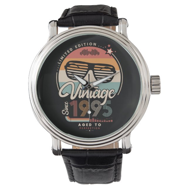 Vintage since 1995 watch (Front)