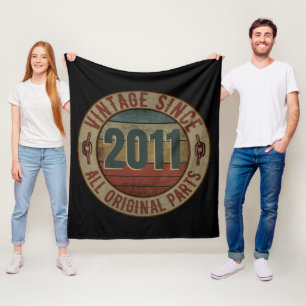 VINTAGE SINCE 2011 ALL ORIGINAL PARTS. FLEECE BLANKET