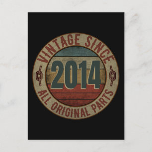 VINTAGE SINCE 2014 ALL ORIGINAL PARTS. POSTCARD