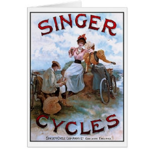 Vintage Singer Cycles Ad