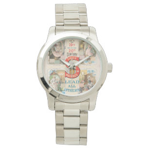 Vintage Singer Sewing Machine Ad Watch