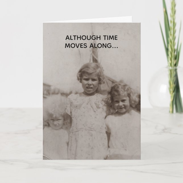 Vintage Sisters Always and Forever Love Card (Front)