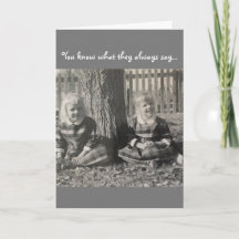 Vintage Sisters Card