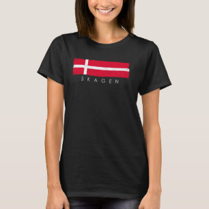 Vintage Skagen Denmark Vacation Denmark Lover T-Shirt
