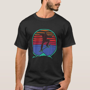 VINTAGE SKATEBOARD OLLIE RETRO T-Shirt