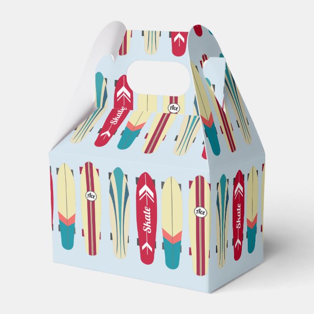 Vintage Skateboards Favour Box (Front Side)