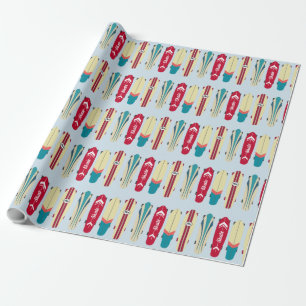 Vintage Skateboards Wrapping Paper