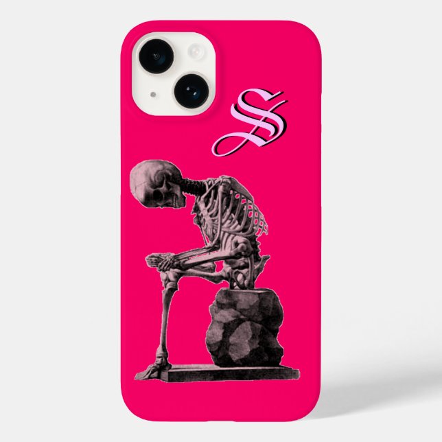 Vintage Skeleton Art Case-Mate iPhone Case (Back)