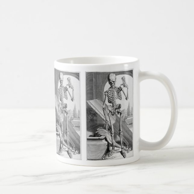 Vintage Skeleton Coffee Mug (Right)