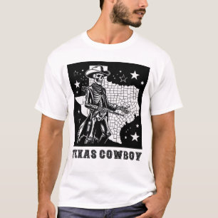 VINTAGE SKELETON COWBOY T-Shirt