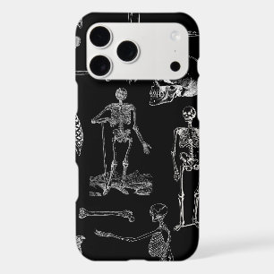 Vintage Skeleton Illustration Phone Case