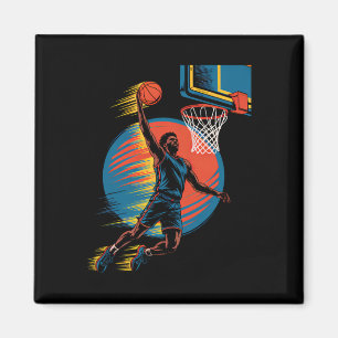 Vintage Sketll Player Birthday For Men Boys Sketll Magnet