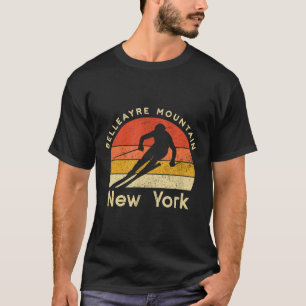 Vintage Ski Belleayre Mountain New York Mountain T-Shirt