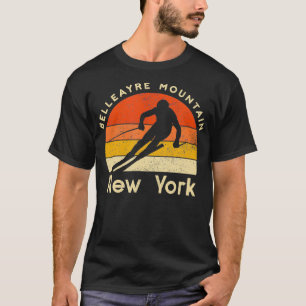 Vintage Ski Belleayre Mountain New York Mountain T-Shirt