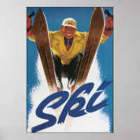 Vintage Ski Poster